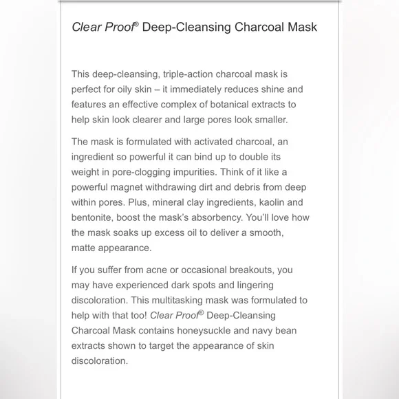 Mary Kay Clearproof Deep Cleansing Charcoal Mask - Picture 4 of 5